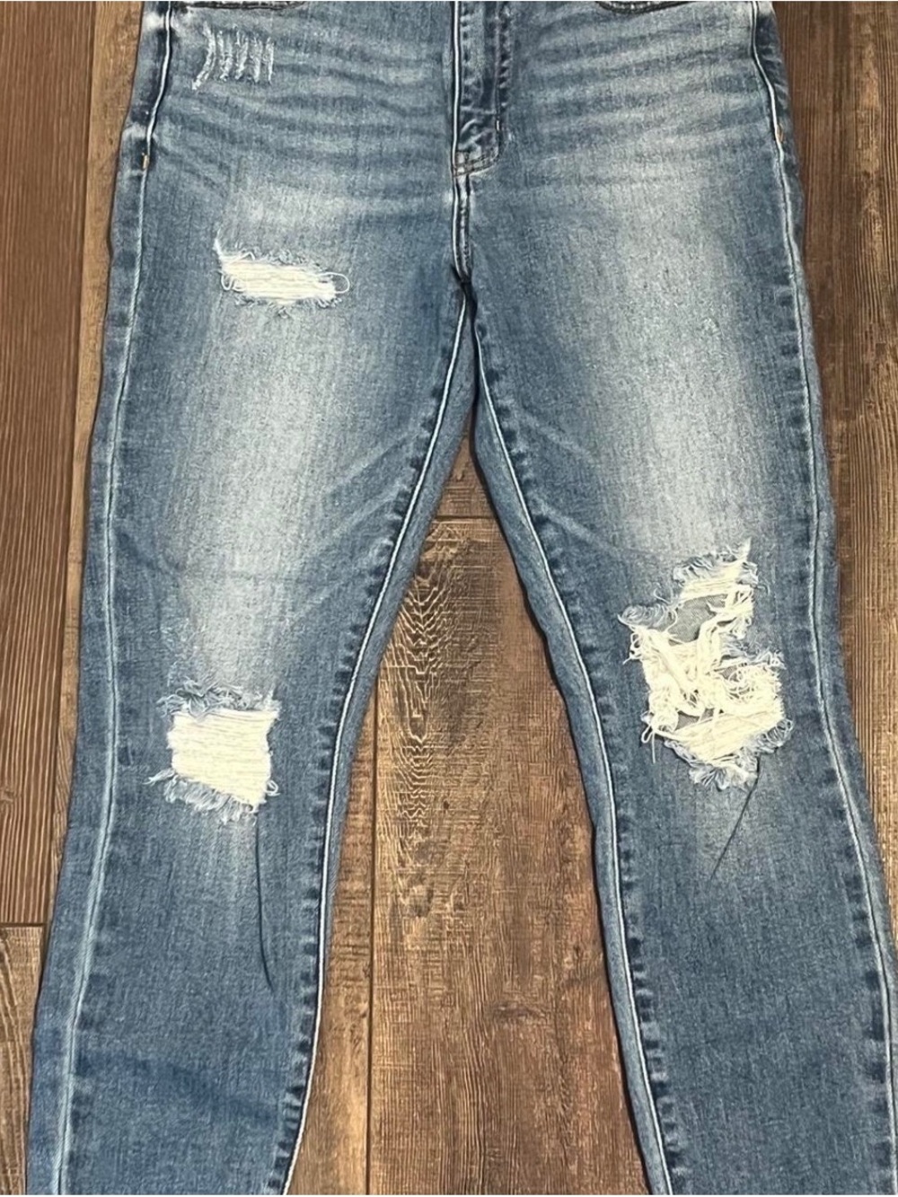 Women’s Blue Denim Jeans - Classic Mid Wash